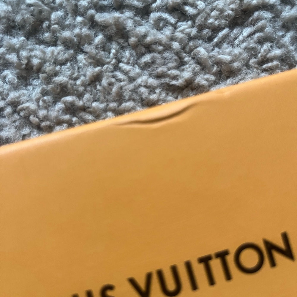 Louis Vuitton Black Leather Monogram Bracelet - Picture 7 of 8